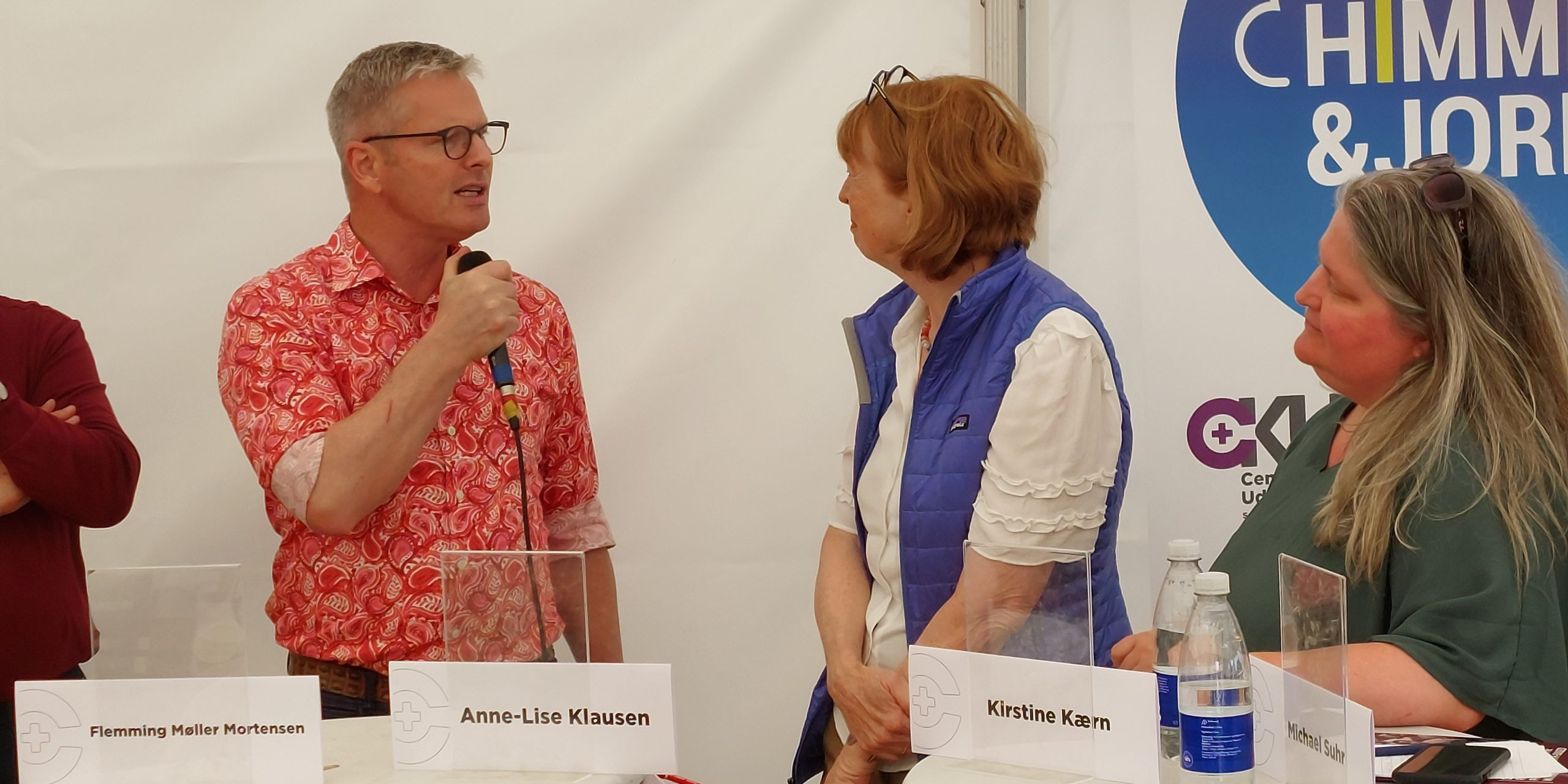 Udviklingsminister + Kirstine Kærn fra HS